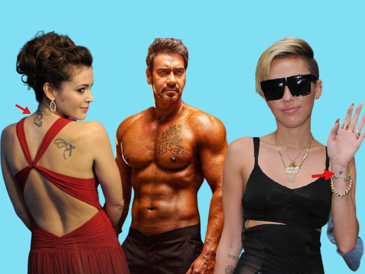 Ajay Devgn, Miley Cyrus, Sanjay Dutt: Celebs who got Shiva-themed tattoos |  The Times of India