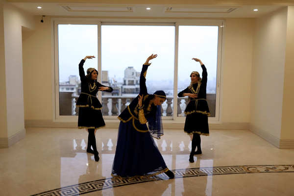 Women create community of dance in Iran