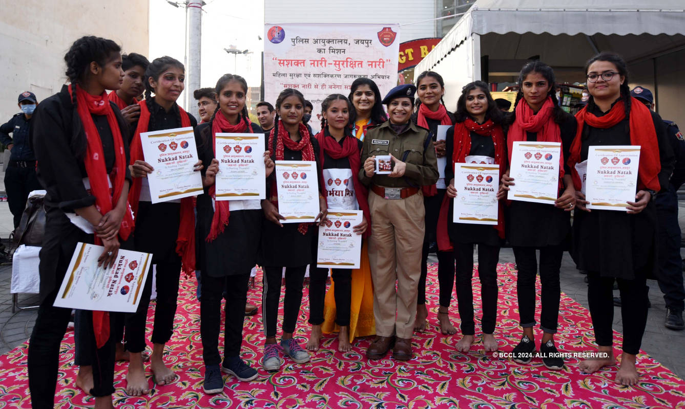 Nirbhaya Squad performs a street play