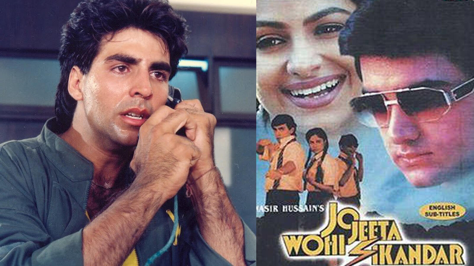 When Akshay Kumar was rejected for 'Jo Jeeta Wohi Sikandar' starring Aamir Khan | Hindi Movie News - Bollywood - Times of India When Akshay Kumar was rejected for 'Jo Jeeta Wohi Sikandar' starring Aamir Khan | Hindi Movie News - Bollywood - Times of India