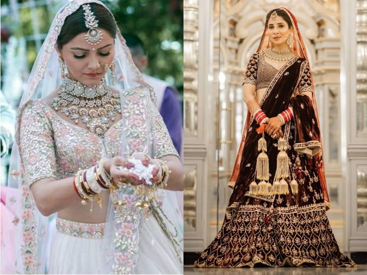 IN PICS: Gorgeous bridal outfits worn by popular TV actresses on ...