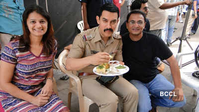 Aamir Khan on sets of Reema Kagti's movie