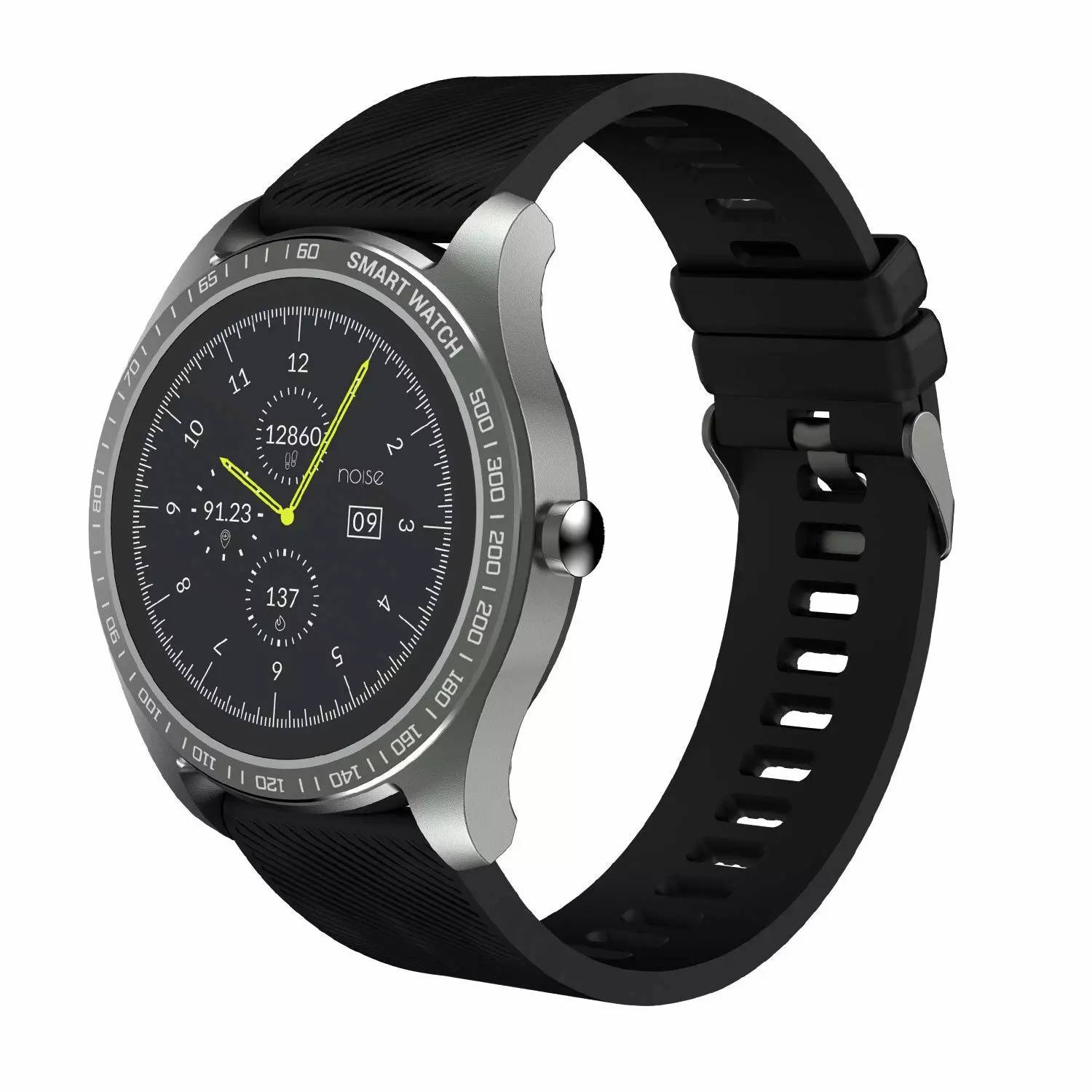 noise smart watch white