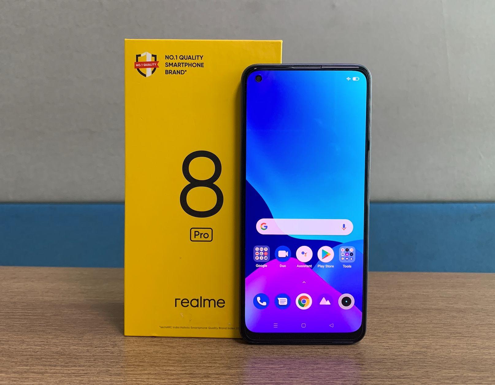 Realme 8 pro обзор дисплея