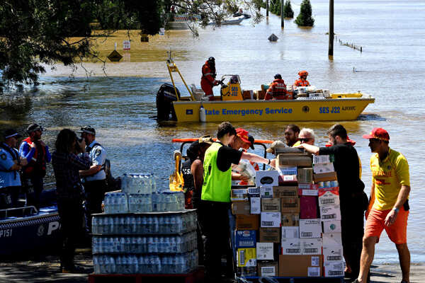 Sydney drenched by worst floods in 60 years