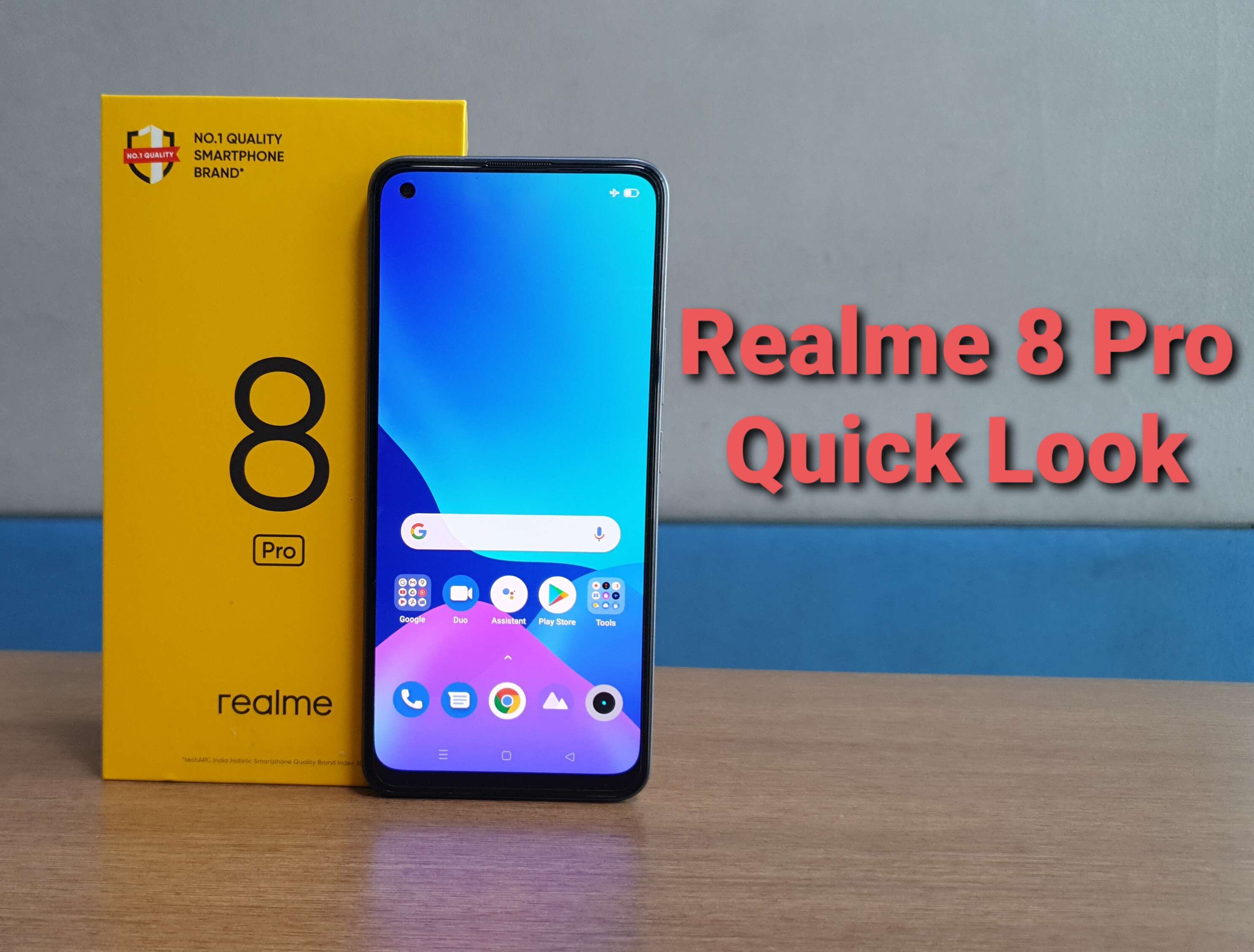 Realme 8 Pro video quick look
