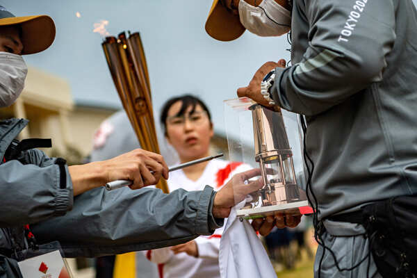 Olympic torch relay kicks off in Japan