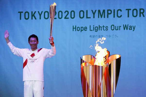 Olympic torch relay kicks off in Japan