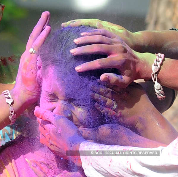 Holi being celebrated amid pandemic