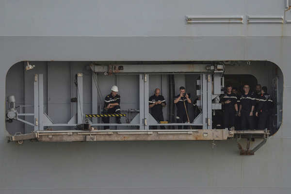 Indian Navy welcomes 2 French warships at Kochi port