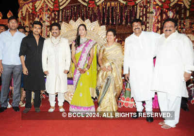 Jr NTR & Lakshmi Pranathi's wedding reception