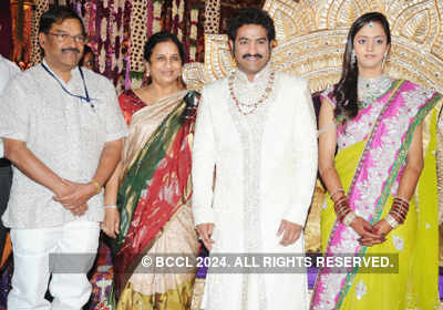Jr NTR & Lakshmi Pranathi's wedding reception