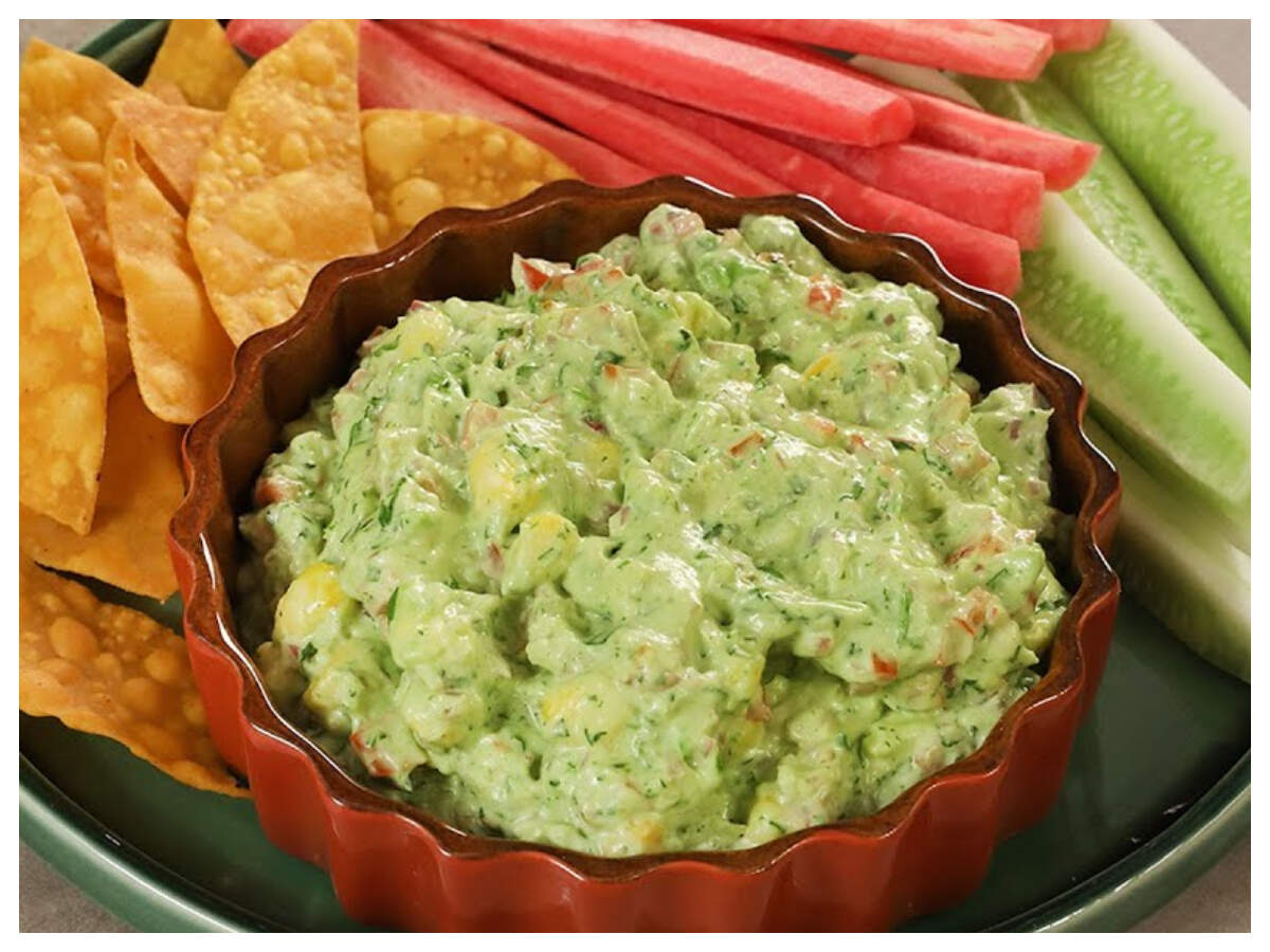 Watch How to make Avocado Corn Dip Times Food