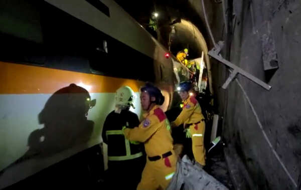 Taiwan: At least 50 killed in train accident