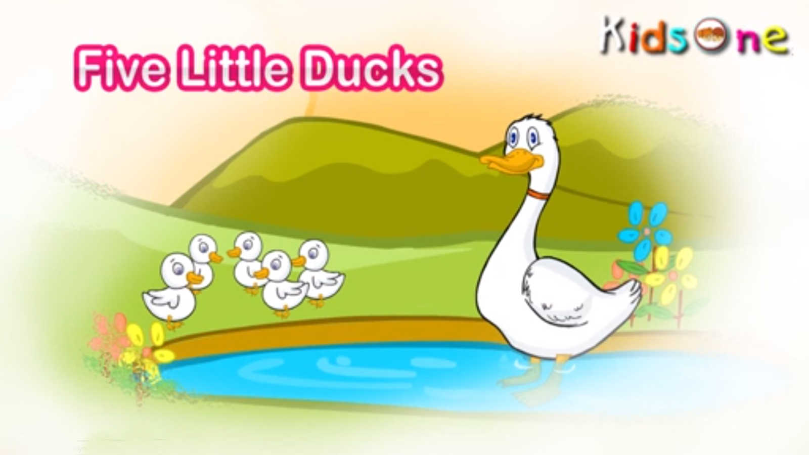 Nursery Rhymes in English Children Songs: Children Video Song in English  'Five Little Ducks'