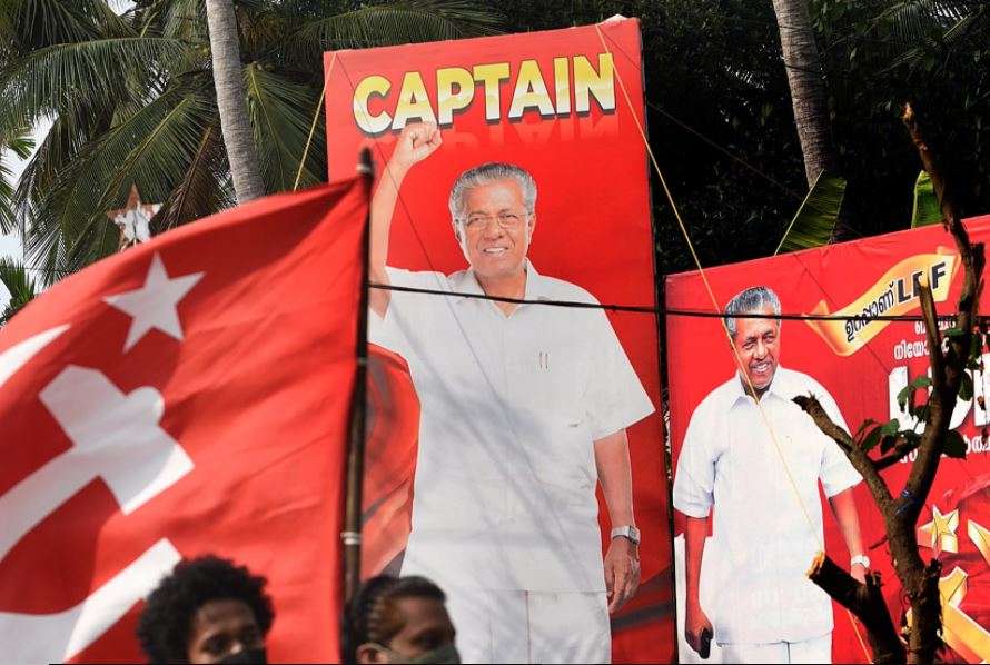 Kerala CM Pinarayi  Vijayan says gods with LDF, draws opposition ire