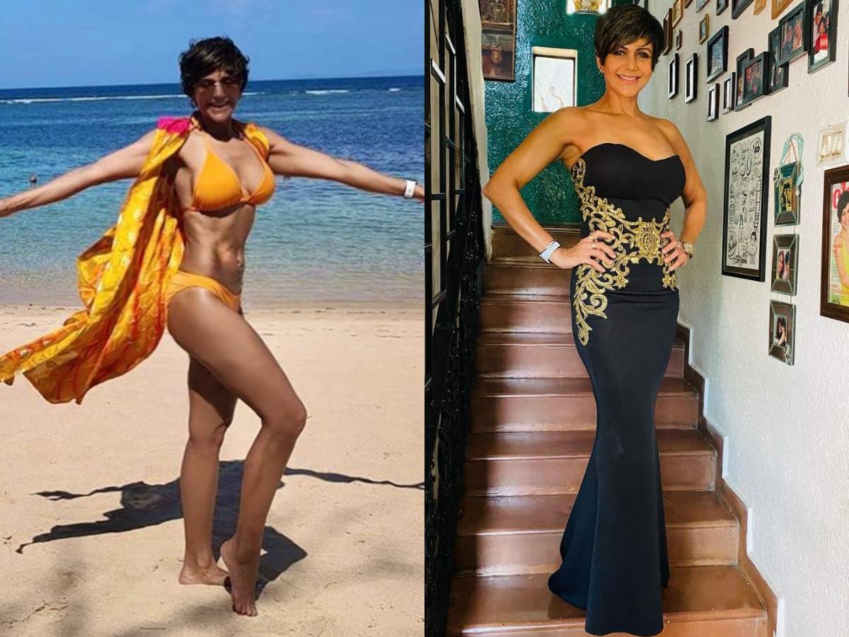 Mandira Bedi Photos Fit And Fab Manidra Bedi Is Ageing In Reverse At 