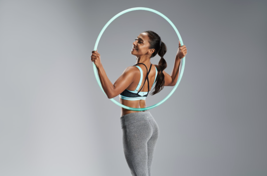 Hula hoop artist Supriya Srivastav