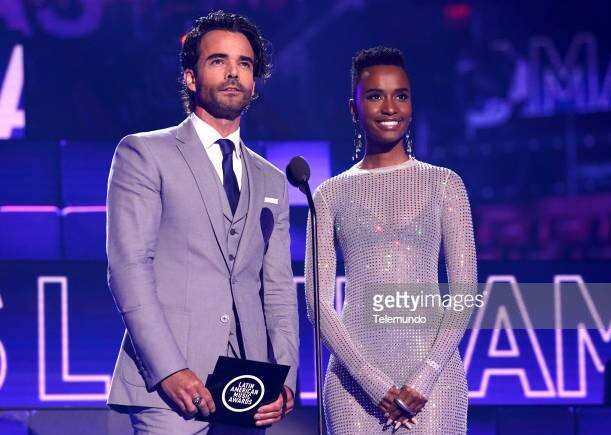 Miss Universe Zozibini Tunzi turns presenter at Latin American Music Awards