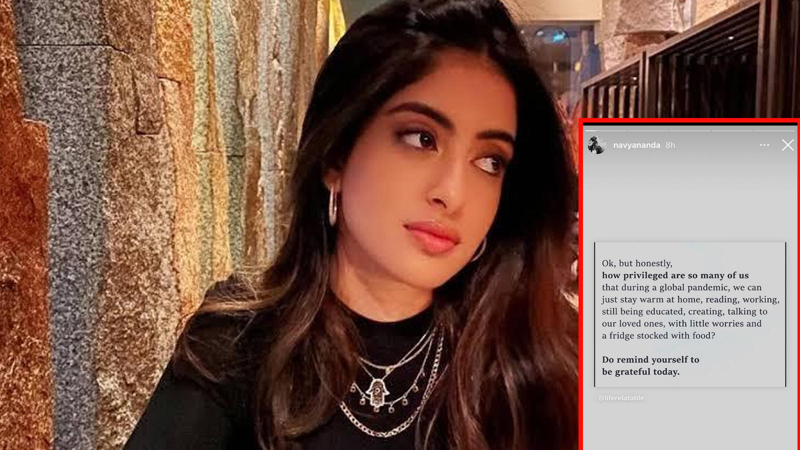 Amitabh Bachchan's granddaughter Navya Naveli Nanda shares note on ...