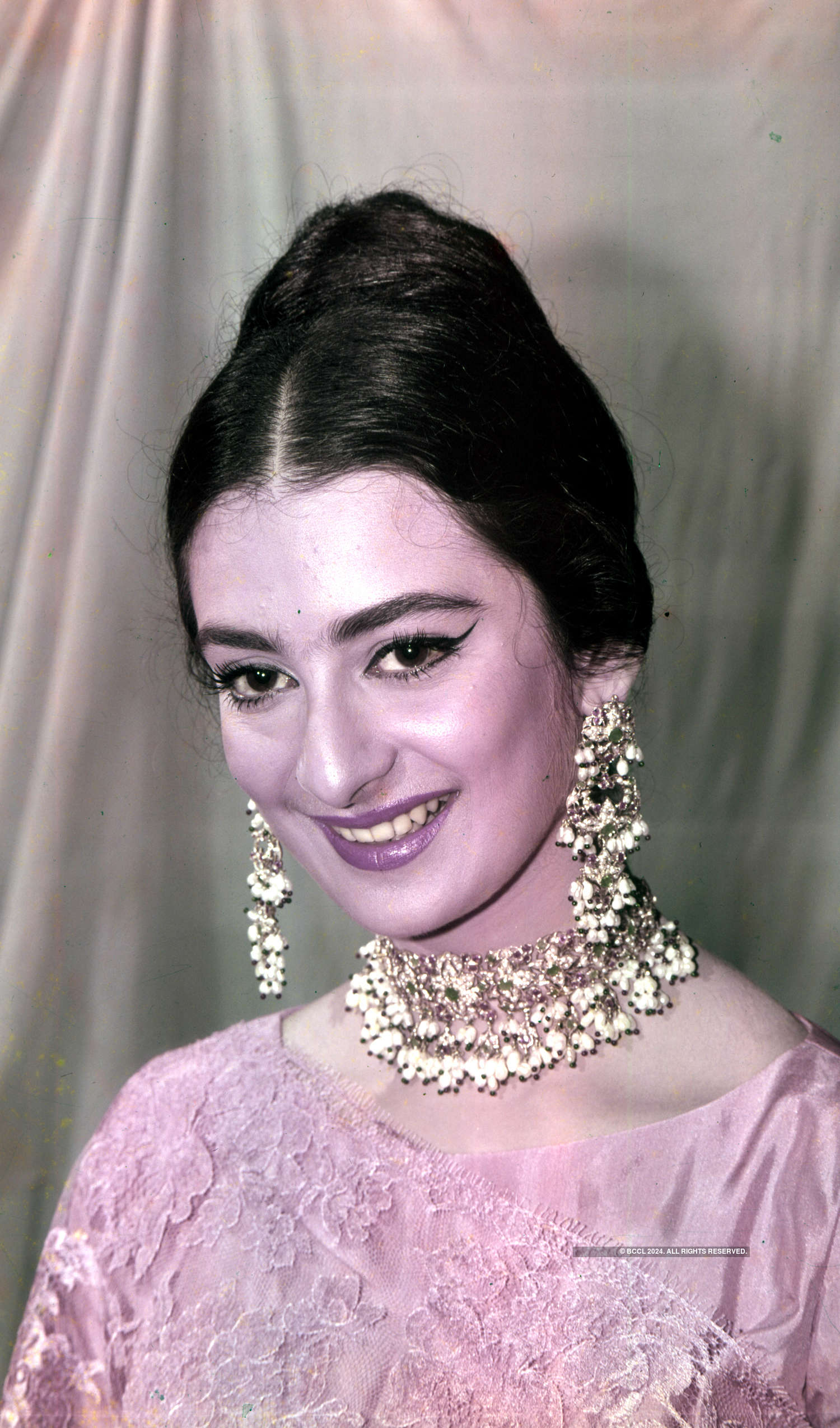 Saira Banu, known for her charisma and style