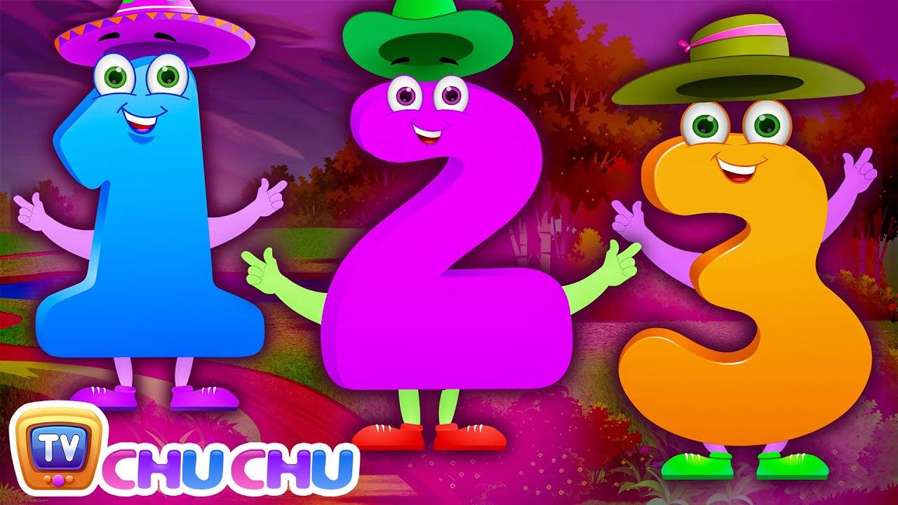 Nursery Rhymes in English Children Songs: Children Video Song in English  'The New Numbers - Learn To Count from 1 to 10'