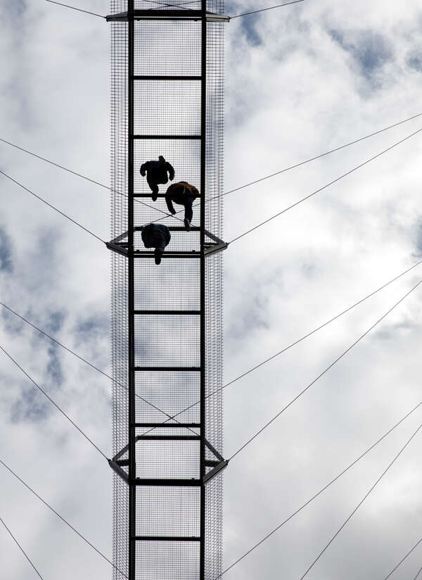 World's longest pedestrian suspension bridge opens in Portugal