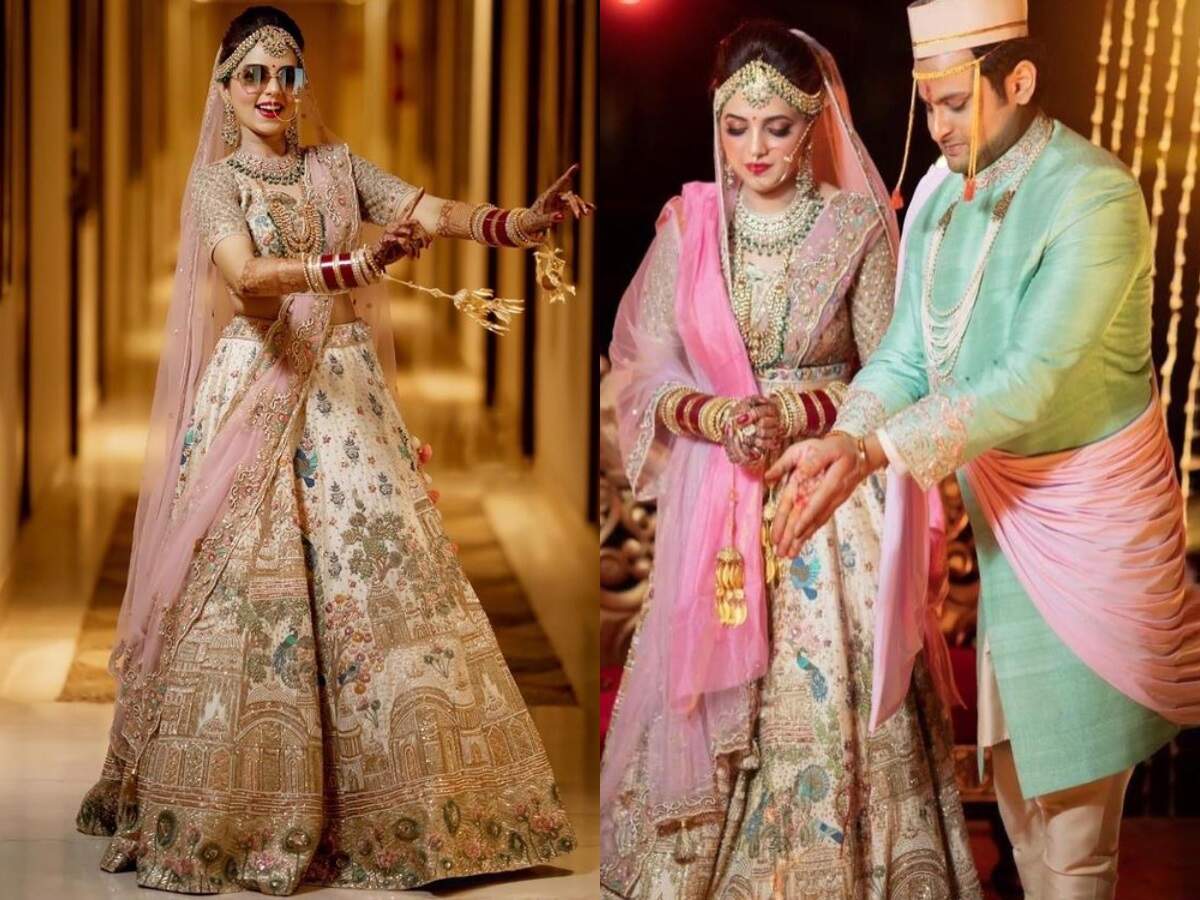 Sugandha Mishra And Sanket Bhosale Wedding Photos The Kapil Sharma Show Fame Sugandha Mishra Makes For Bride With A Swag Shares Photos Of Taking Pheras And Special Family Moments From The Wedding