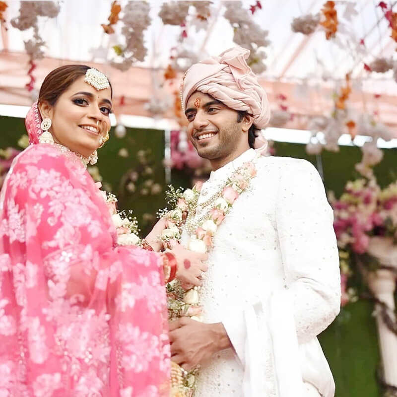 Inside pictures from &lsquo;Yehh Jadu Hai Jinn Ka!&rsquo; actor Vikram Singh Chauhan and Sneha Shukla&rsquo;s wedding ceremony