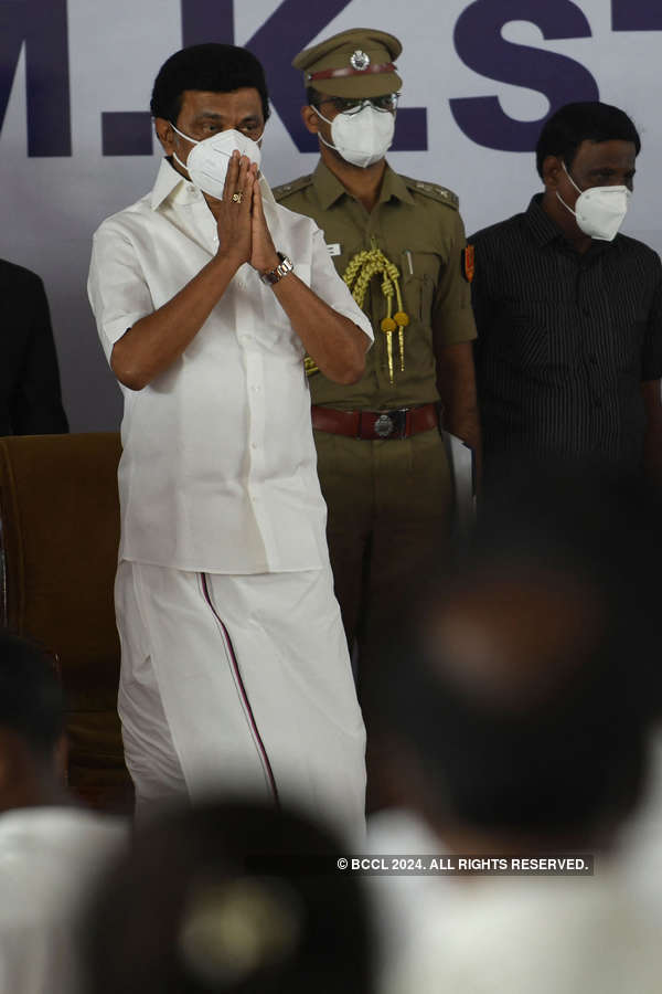 M K Stalin sworn in as Chief Minister of Tamil Nadu