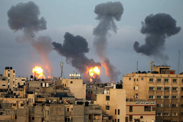 Israeli airstrikes leave 24 Palestinians dead