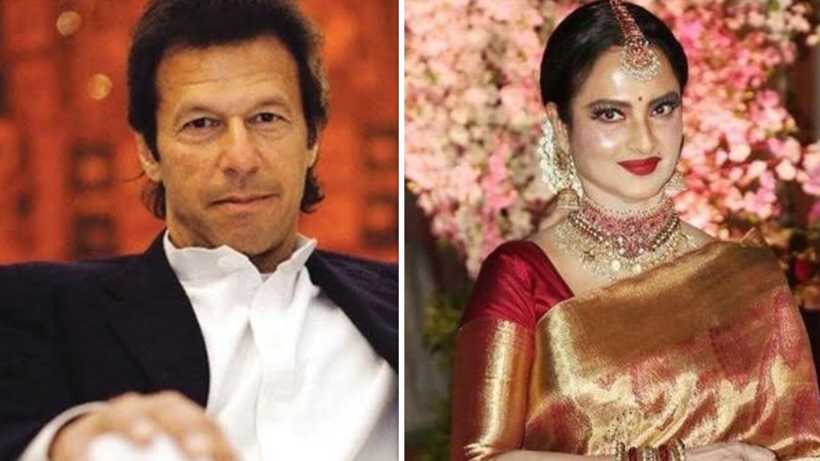 When Bollywood's evergreen diva Rekha and former Pakistan skipper Imran ...