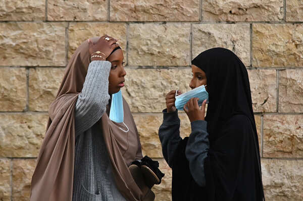 Muslims celebrate Eid amid Covid-19 measures