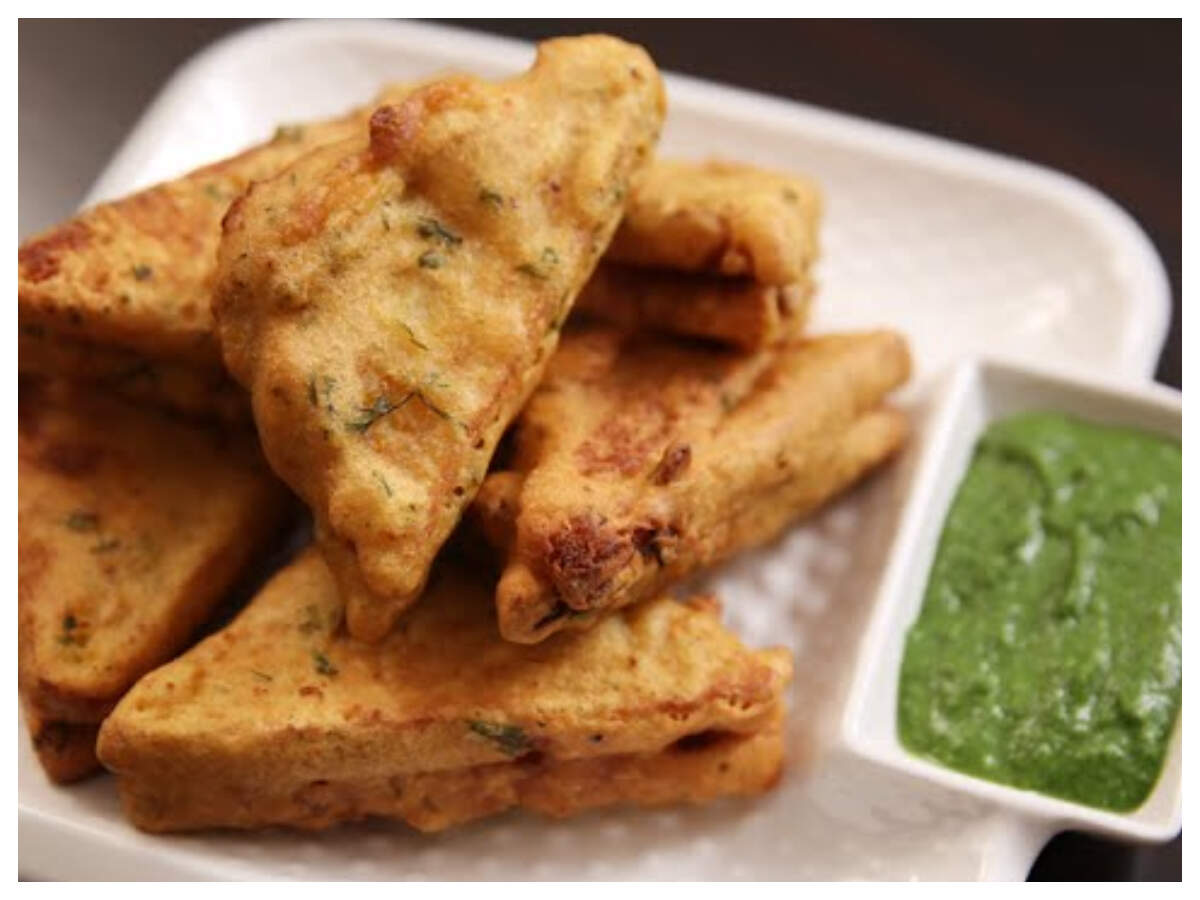 Watch How to make Bread Pakora Times Food