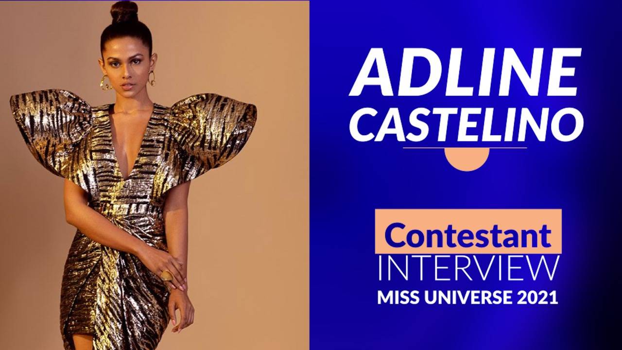 Catch Adline Castelino During Her Interview At Miss Universe