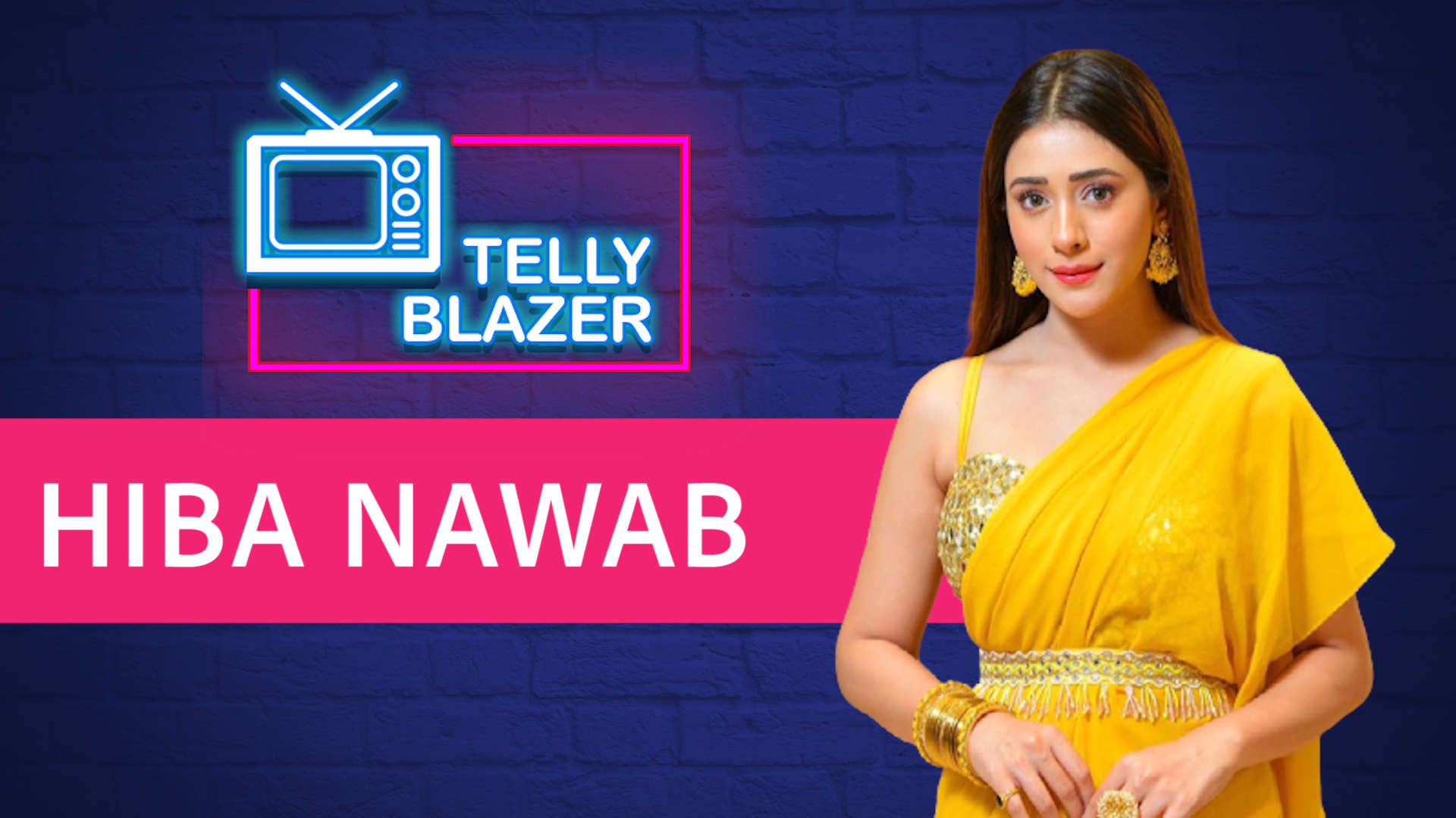 Exclusive | Jijaji… fame Hiba Nawab: I am not comfortable exposing myself  or doing bold scenes | TV - Times of India Videos