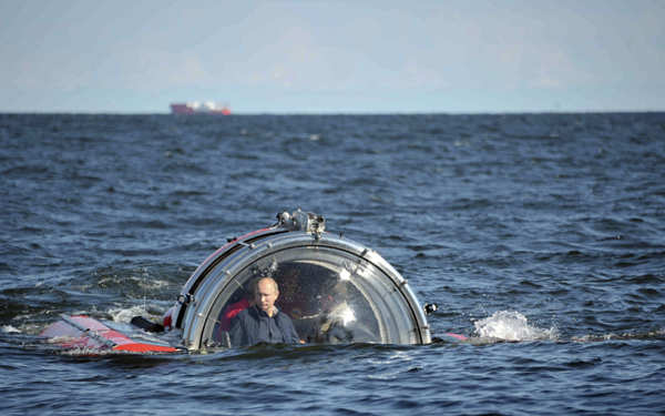 These pictures show the versatile personality of Russian President Vladimir Putin