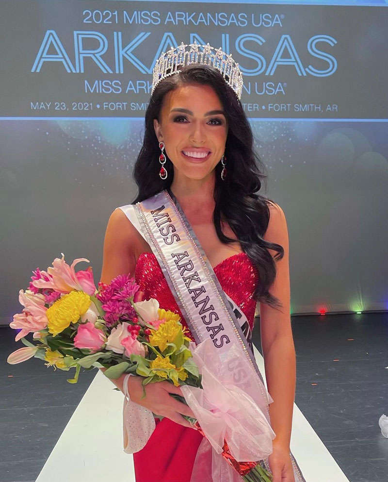 Stephanie Barber chosen as Miss Arkansas USA 2021