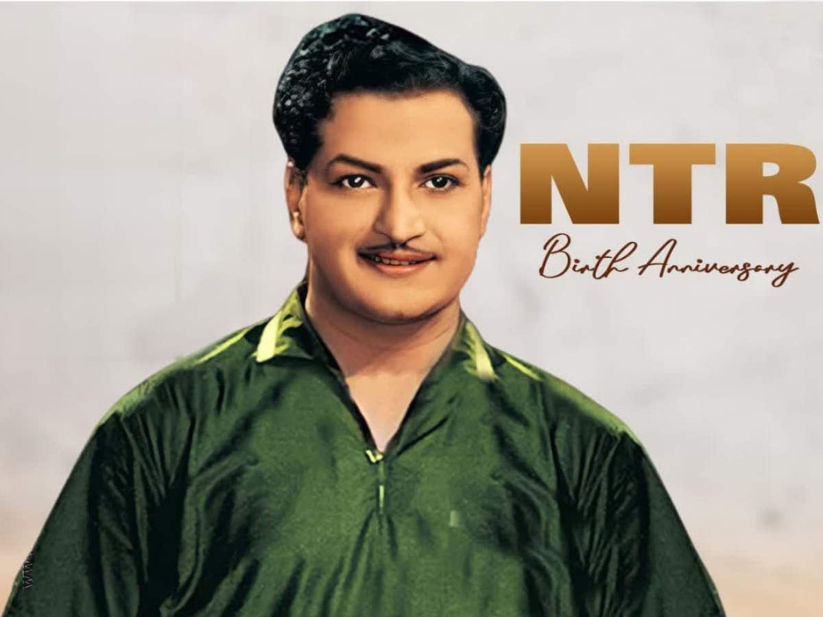 N. T. Rama Rao | Sr NTR's birthday anniversary: A flashback of his film and  political foray