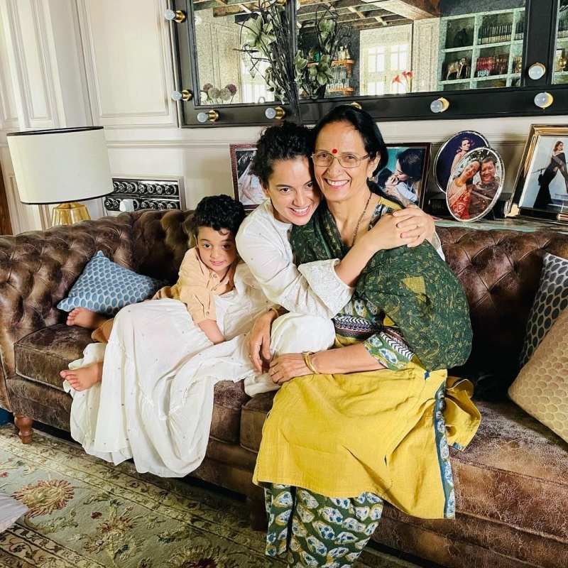 Kangana Ranaut reunites with family after recovering from COVID-19, shares precious pictures!