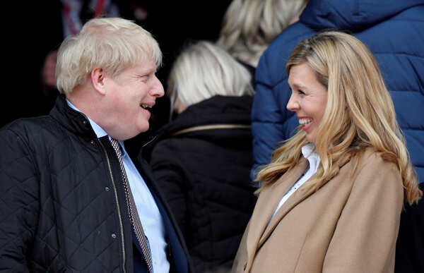 Secret wedding pictures of British PM Boris Johnson go viral