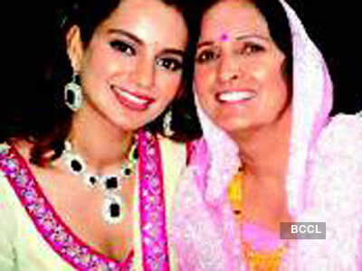Kangana at her sister's wedding