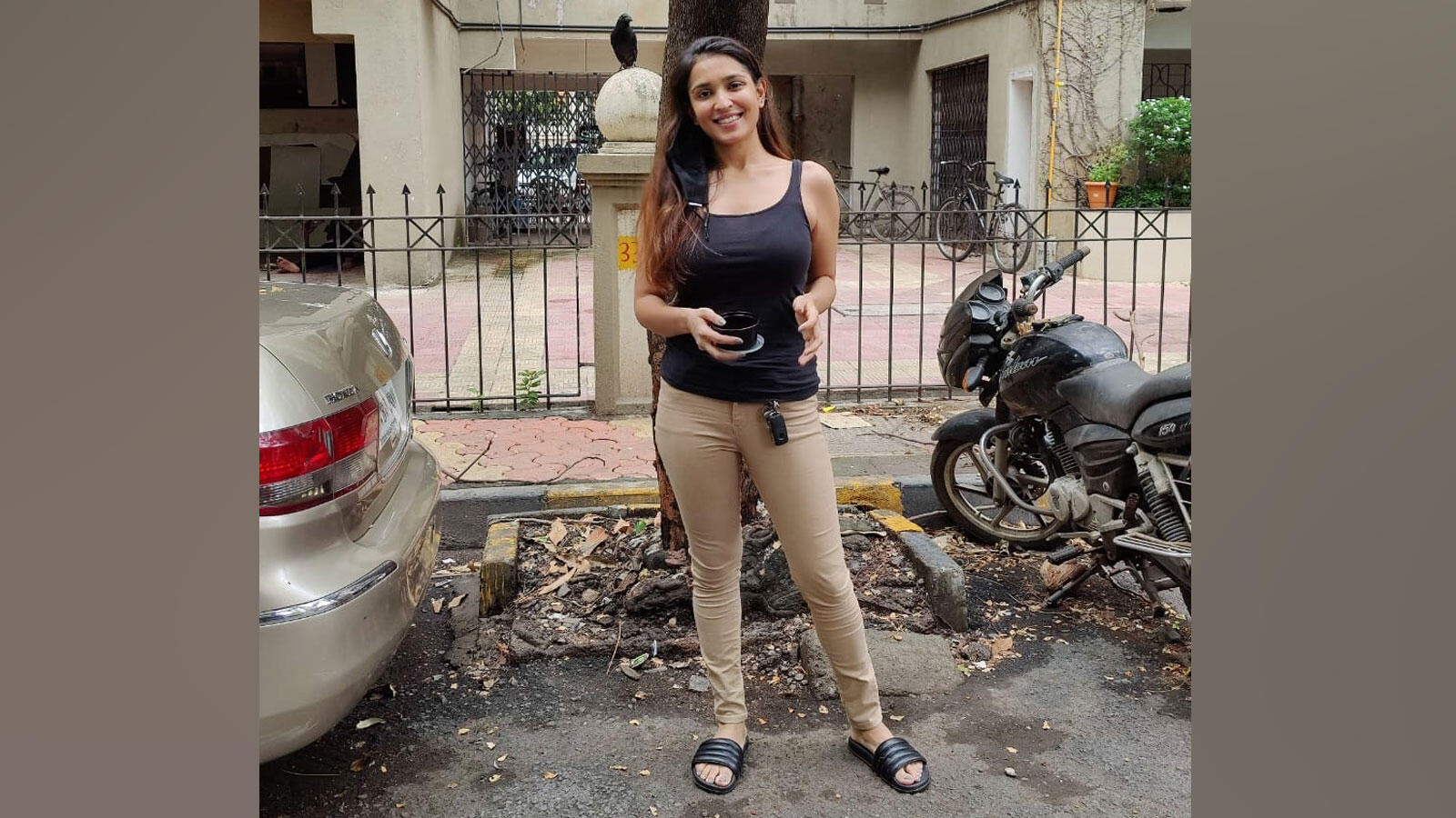 Jahnavi Dhanrajgir spotted in Andheri