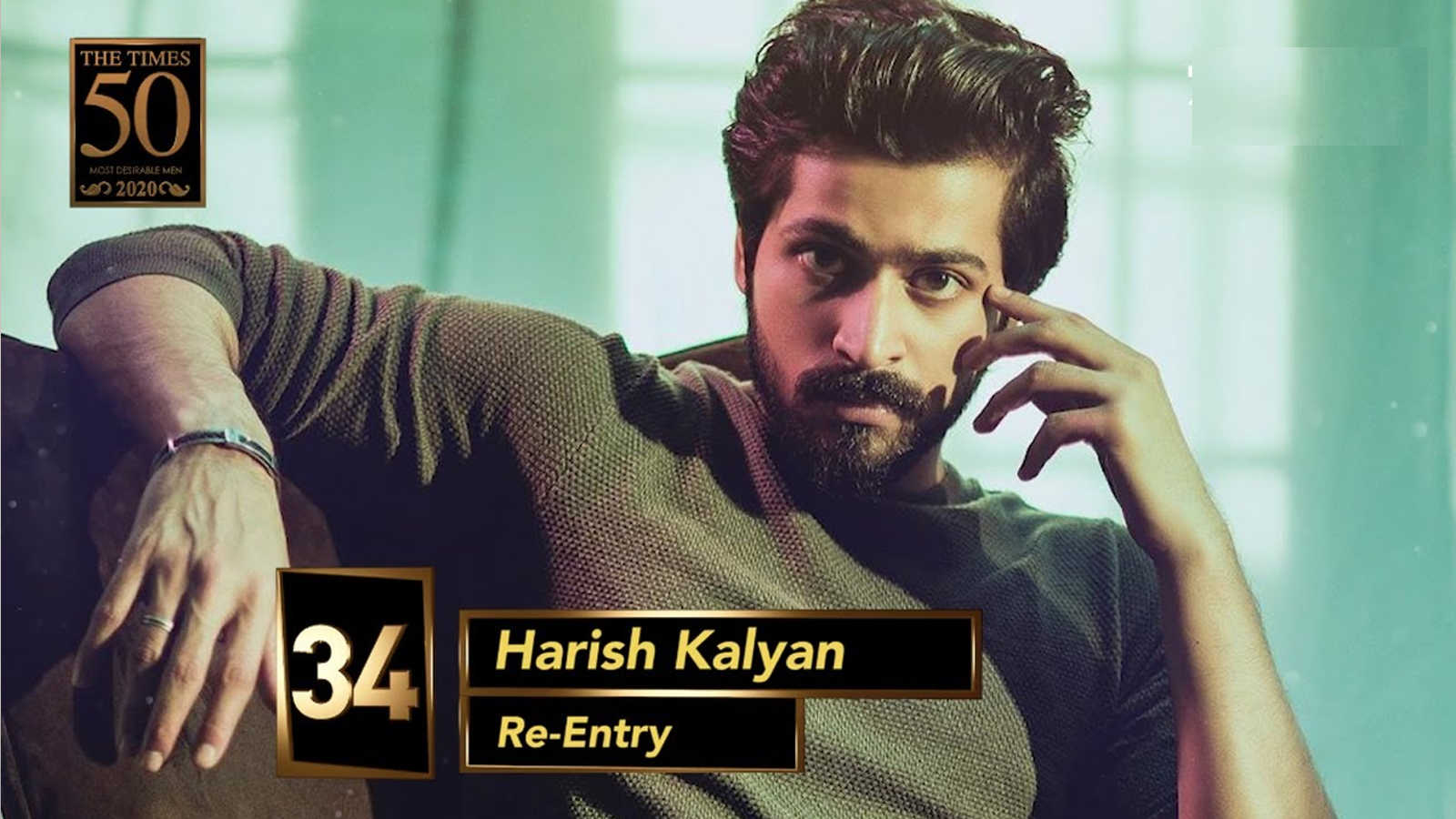 Harish Kalyan bags the top spot on the Chennai Times Most ...