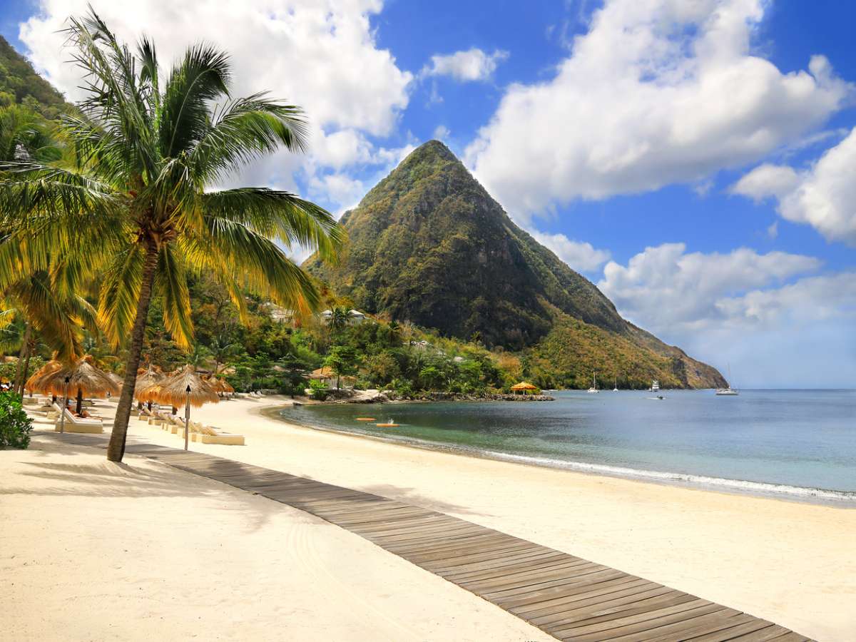 St Lucia eases travel restrictions for travellers St Lucia eases travel restrictions for travellers