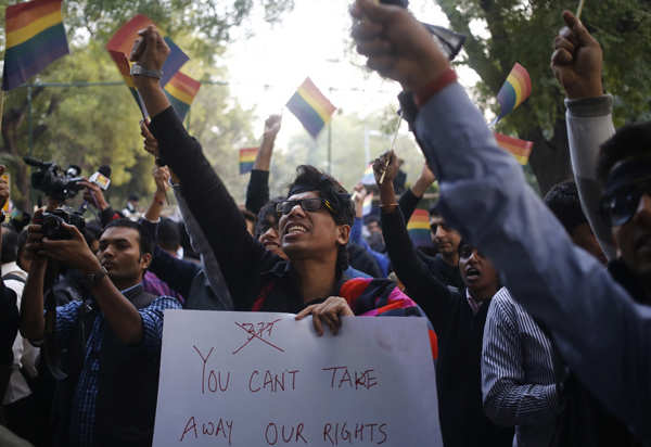 These pictures show the life of LGBT community in India