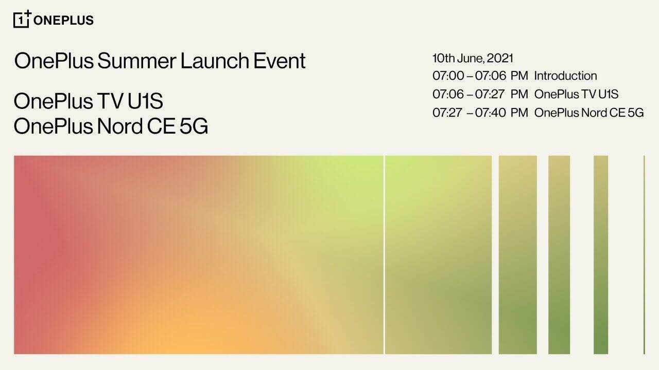 WATCH VIDEO: OnePlus Summer Launch Event | OnePlus TV U1S & OnePlus ...
