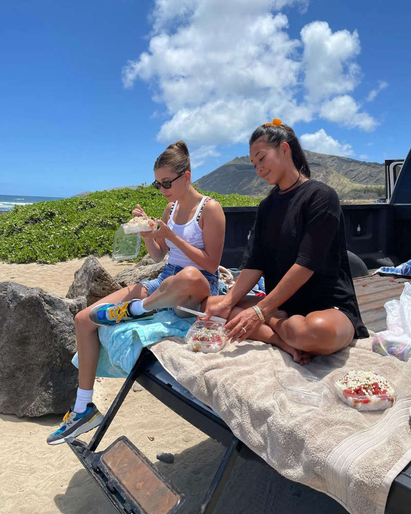 From White To Printed Bikinis Hailey Bieber Stuns In These Mesmerising