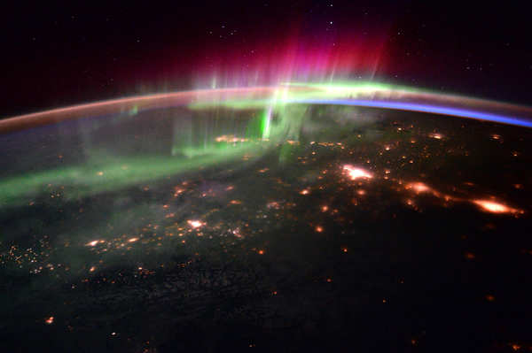 Mesmerising pictures from International Space Station