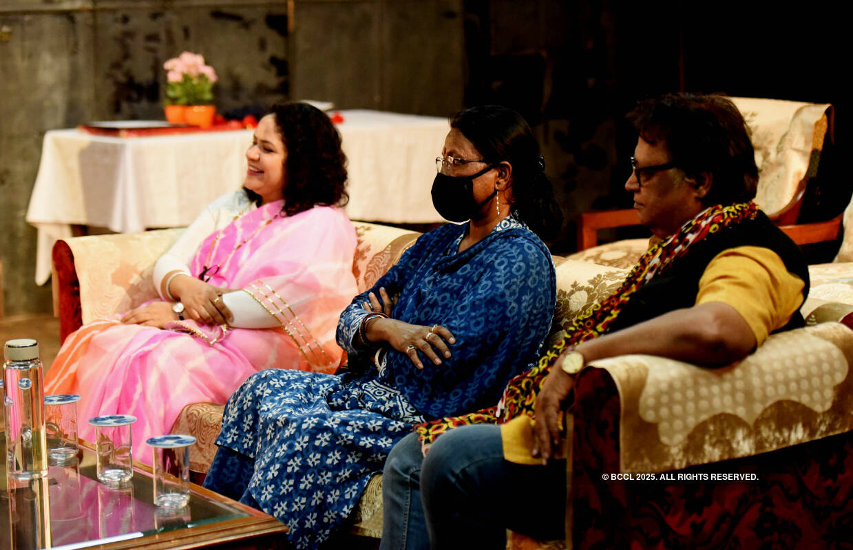 Actor Rajesh Tailang attends Ravindra Rang Samwad